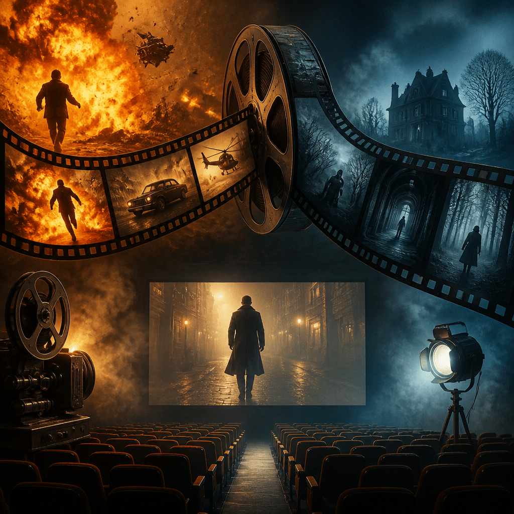 Symbolbild zu den vielseitigen Filmen von Nicolas Cage zwischen Action und Arthouse-Kino